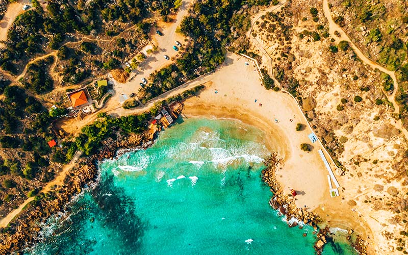Konnos Bay, Cyprus