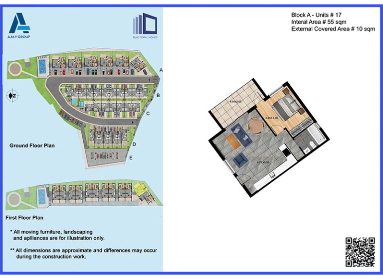 Floor Plan of Blue coral Homes
