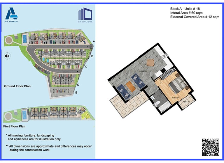 Floor Plan Block A - Units # 18